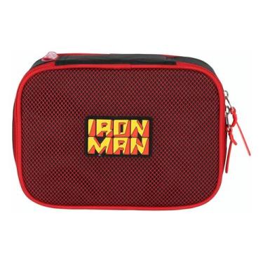 Imagem de Estojo Box Marvel Iron Man Vermelho Luxcel ET50025AG Lançamento 2026