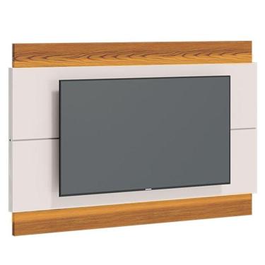 Imagem de Painel Para Tv Classic 1.4 Off White Freijó Com Led - Imcal
