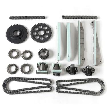 Imagem de Kit de corrente de distribuição MPLUS 9-0387SF compatível com Ford Mustang Cobra 03-04 4.6L, 03-04 Ford Mustang Mach 1 4.6L, 03-05 Lincoln Aviator 4.6L, 03-04 Mercury Marauder 4.6L e mais