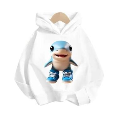 Imagem de Moletom Infantil Italiano Com Estampa De Desenho Animado, Manga Compri