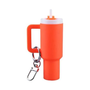 Imagem de Mini Copo Tumbler Chaveiro Porta-Batom Hidratante Pingente Para Bolsa 