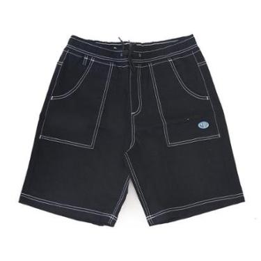 Imagem de Bermuda Drop Dead Sarja Draft Short - Preto-Masculino