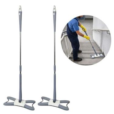 Imagem de 2 Esfregões Multiuso para Limpeza Retrátil Resistente - Fx