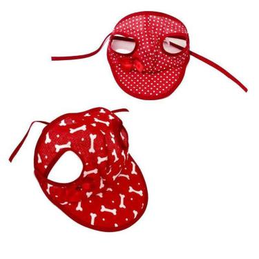 Imagem de Kit 2 Bonés Vermelhos - Tamanho G