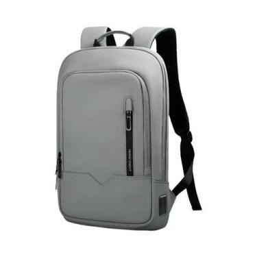 Imagem de Mochila Slim Impermeável Para Laptop Masculina E Feminina Leve De 14 P