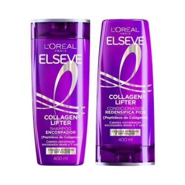 Imagem de Kit Elseve Collagen Lifter Shampoo e Condicionador 400ml - L'Oreal Par