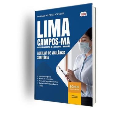 Imagem de Apostila Prefeitura de Lima Campos-MA - Auxiliar de Vigilância Sanitár