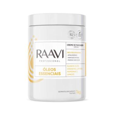 Imagem de Creme De Massagem Corporal Óleos Essenciais Raavi, 1kg