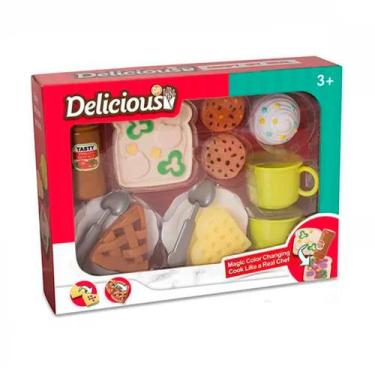 Imagem de Brinquedo Conjunto de Comidas DIY 13 Peças Domni