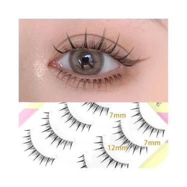 Imagem de Cílios Postiços Naturais Soft Dream Deer 0.14mm Com Base Transparente 
