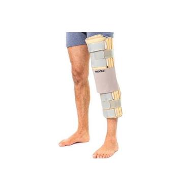 Imagem de Imobilizador de Joelho Fixo para Tratamento de Lesões - Salvapé, 60 cm
