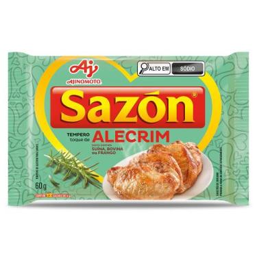Imagem de Tempero em Pó Sazón Toque Alecrim 60g Realce Sabor Rápido e Prático - 
