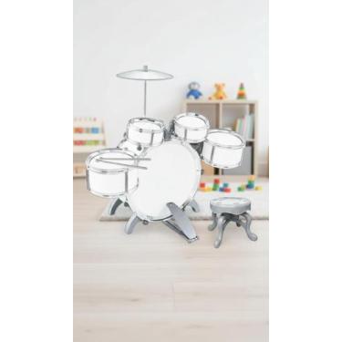 Imagem de Bateria Infantil Completa com Banquinho 11 Peças - Congratulations Sto