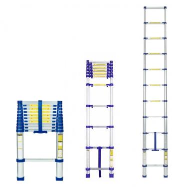 Escada telescópica dupla de 2,0m+2,0m prizi - Escada Telescópica