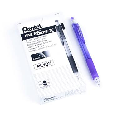Imagem de Pentel Lapiseira EnerGize-X (0,7 mm), corpo violeta, caixa com 12 (PL107V)