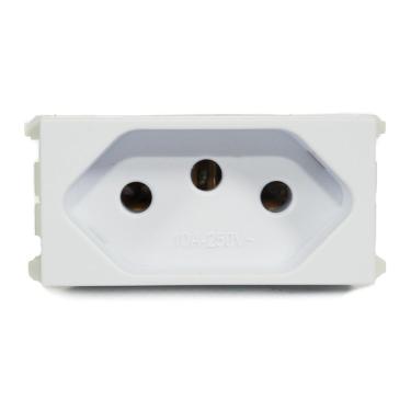 Imagem de Modulo Tomada de Energia 2P+T Refinatto 10A Weg Branco