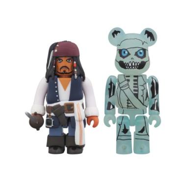 Imagem de KUBRICK & BE@RBRICK Pirates of the Caribbean On Stranger Tides : Jack Sparrow & Barboza