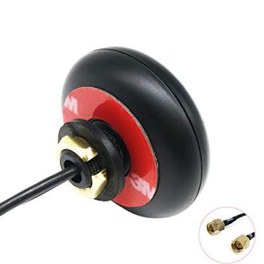 Imagem de Antena 2G 3G 4G LTE BD GSM GPS, antenas combinadas, conjunto de parafusos para ambientes externos, antena Mimo de 3,5 dbi com conector SMA duplo cabo coaxial RG174 de 3 m