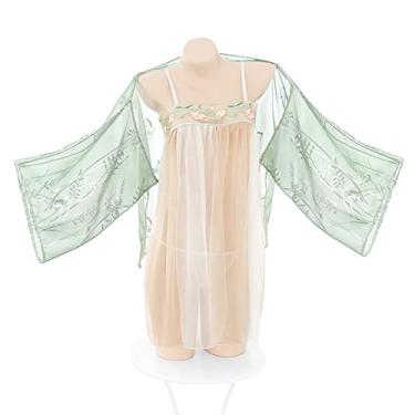 Imagem de SINROYEE Women's Sexy Asian RolePlay Suit Cosplay Hanfu Cheongsam Dress Anime Lingerie Costumes (#74)