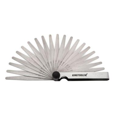 Imagem de Calibrador de Folga 13 Lâminas 0,05 a 1mm 600.010 - KINGTOOLS