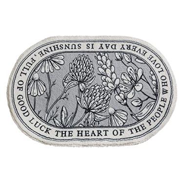 Imagem de SHENGANG Tapete de banheiro Microfibra Banheira Piso Lateral Antiderrapante Tapetes de entrada de banheiro Tapetes para animais de estimação Capacho para chuveiro, 16,40x60cm