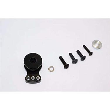 Imagem de Servo Saver de alumínio 15 mm para estoque de plástico 25T engrenagem de saída ajustável alto torque servvo braço preto