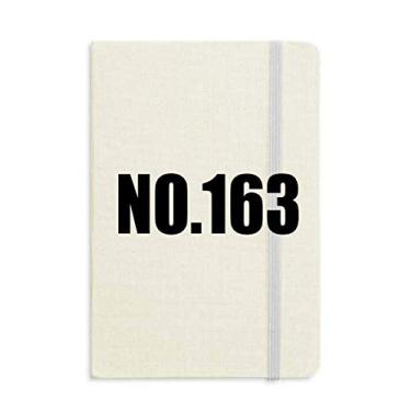 Imagem de Lucky No.163 Número Nome Notebook Capa Rígida Diário Clássico A5 Presente