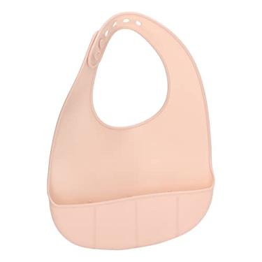 Imagem de Aventais, aventais de silicone, silicone de grau alimentício apertado (Rosa)