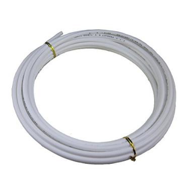 Imagem de Malida Tamanho: 1/4 polegada, 10 metros 30 pés de comprimento tubo tubo tubo tubo para sistema de filtro de água RO, 0.25 Inch, White