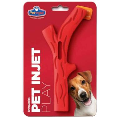 Imagem de Brinquedo Pet Play Graveto Vermelho - Tam. Único