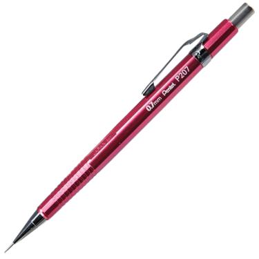 Imagem de Lapiseira técnica Pentel 0.7mm Sharp P200 Rosa metálico