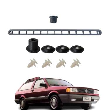 Imagem de Kit Reparo da Presilha Ombreira Gol Parati Saveiro Voyage GL GLS GTS GTi 87 a 94 Cinza