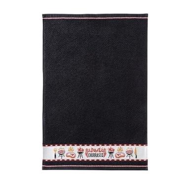 Imagem de Pano de Prato Felpudo Jacquard Vida 45x70cm Churrasco FJ-7647 Dohler
