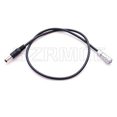Imagem de SZRMCC Cabo de alimentação DC 5,5 x 2,5 mm para Weipu SF610 2 pinos fêmea para câmera BMPCC 4K Blackmagic Pocket Cinema 4K (cabo reto, CC reto 2,5 mm)