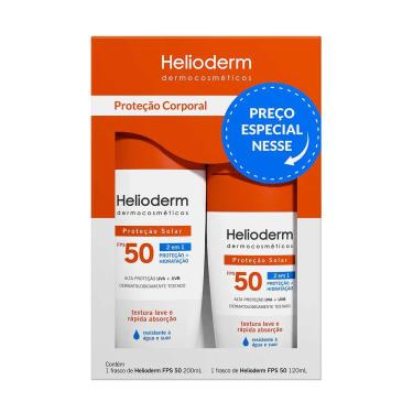 Imagem de Helioderm Protetor Solar Suncare Fps50 200G + Protetor Solar Fps50 120G