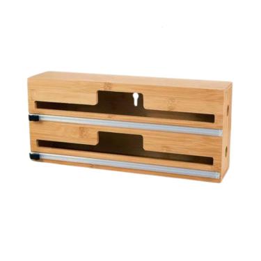 Imagem de Organizador De Rolos Para Gaveta/Parede Em Bambu Ecokitchen 33,5x15cm Mimo Style