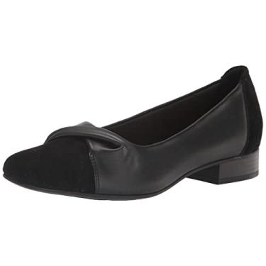 Imagem de Clarks Sapatilha feminina Tilmont Dalia Ballet, Black Combi, 34
