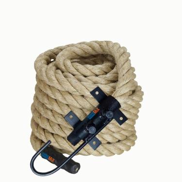 Imagem de Corda Sisal Escalada 5M Crossfit - Suporte Incluso