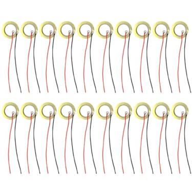 Imagem de Microfone de contato com transdutor de disco piezo de 35 mm, sensor de som com fios de 3,94 polegadas para instrumento acústico, captador acústico de bateria de microfone CBG