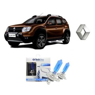 Imagem de Par de Lampadas Halogenas Super Branca para Farol Baixo H7 com 8500K p