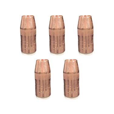 Imagem de 5 unidades de bocal N-5818C 5/20.3 cm para soldagem BERNARD MIG N5818C