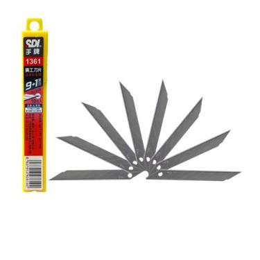 Imagem de Lâmina para estilete 9mm Alta Qualidade Durabilidade Profissional 10 P