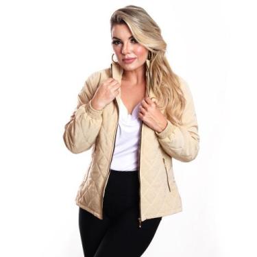 Imagem de Jaqueta Ox Silver Matelassê Casaco Blusa Feminina - Oxsilver, M, Femin