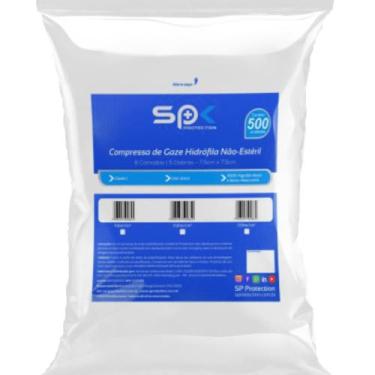 Imagem de Compressa De Gaze 13 Fios Hidrófila Não Estéril 500 Unidades - SP PROT