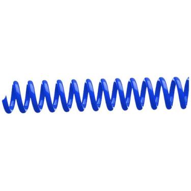 Imagem de Espiral Para Encadernação 23mm Azul Até 140 Fls 60 Unids. - Marketmil