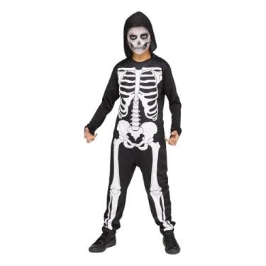 Imagem de Macacão Skele para meninos fantasia de Halloween infantil, Conforme mostrado., Small