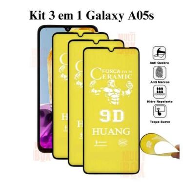 Imagem de Kit 3UN Película de Cerâmica Fosca para Samsung Galaxy A05S - HUANG