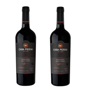 Imagem de Kit 2 Un Vinho Casa Perini Cabernet Sauvignon 750 ml