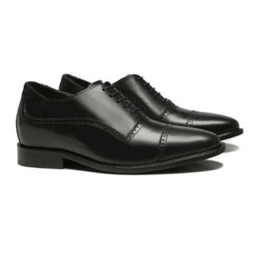 Imagem de Sapato Social Masculino Elevator Daily Preto Samello-Masculino