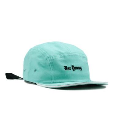 Imagem de Boné Five Panel Use Young Skatista Aba Curta Colorido, Ciano